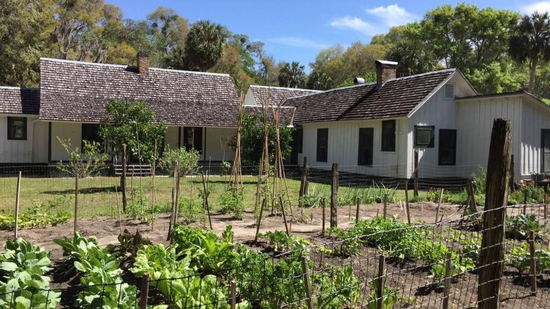 The home at Marjorie Kinnan Rawlings Historic State Park